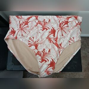 NWT Old Navy Tropical High-Waisted Bikini Bottoms